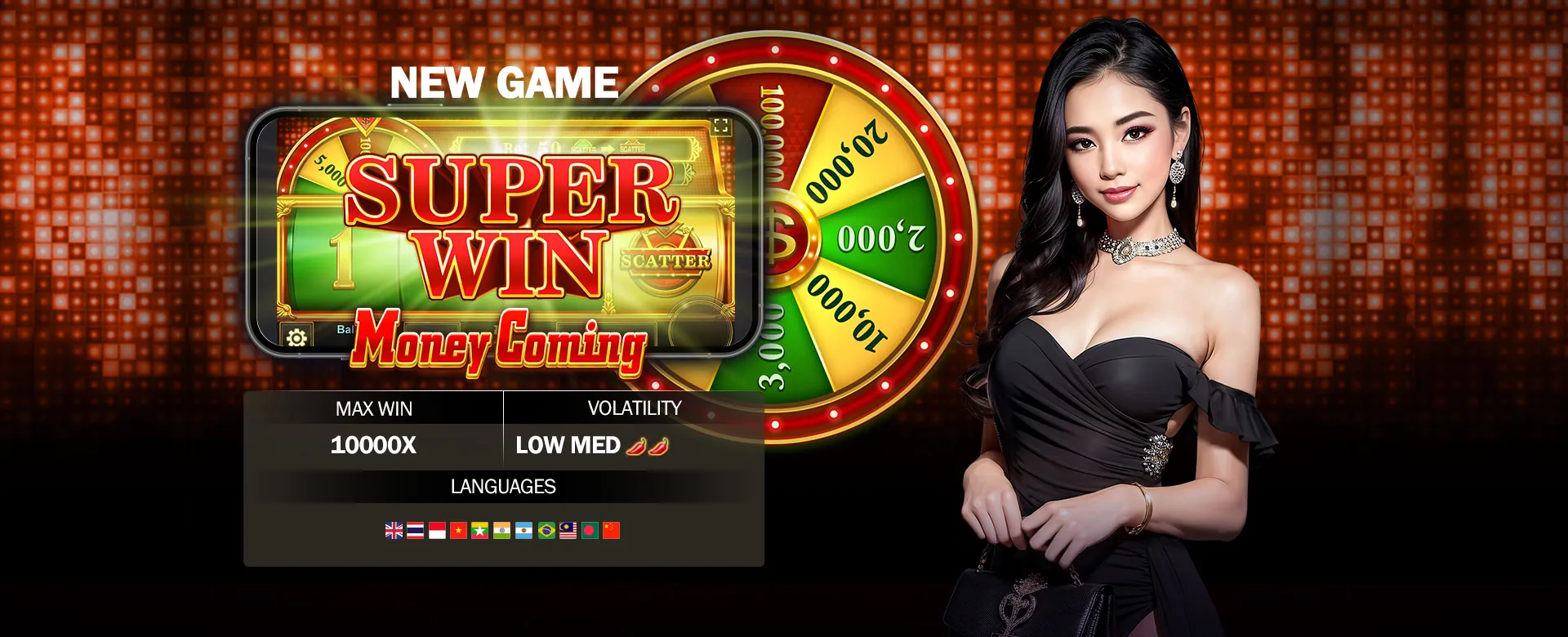 Luxurious y8 com online casino showing a player winning big